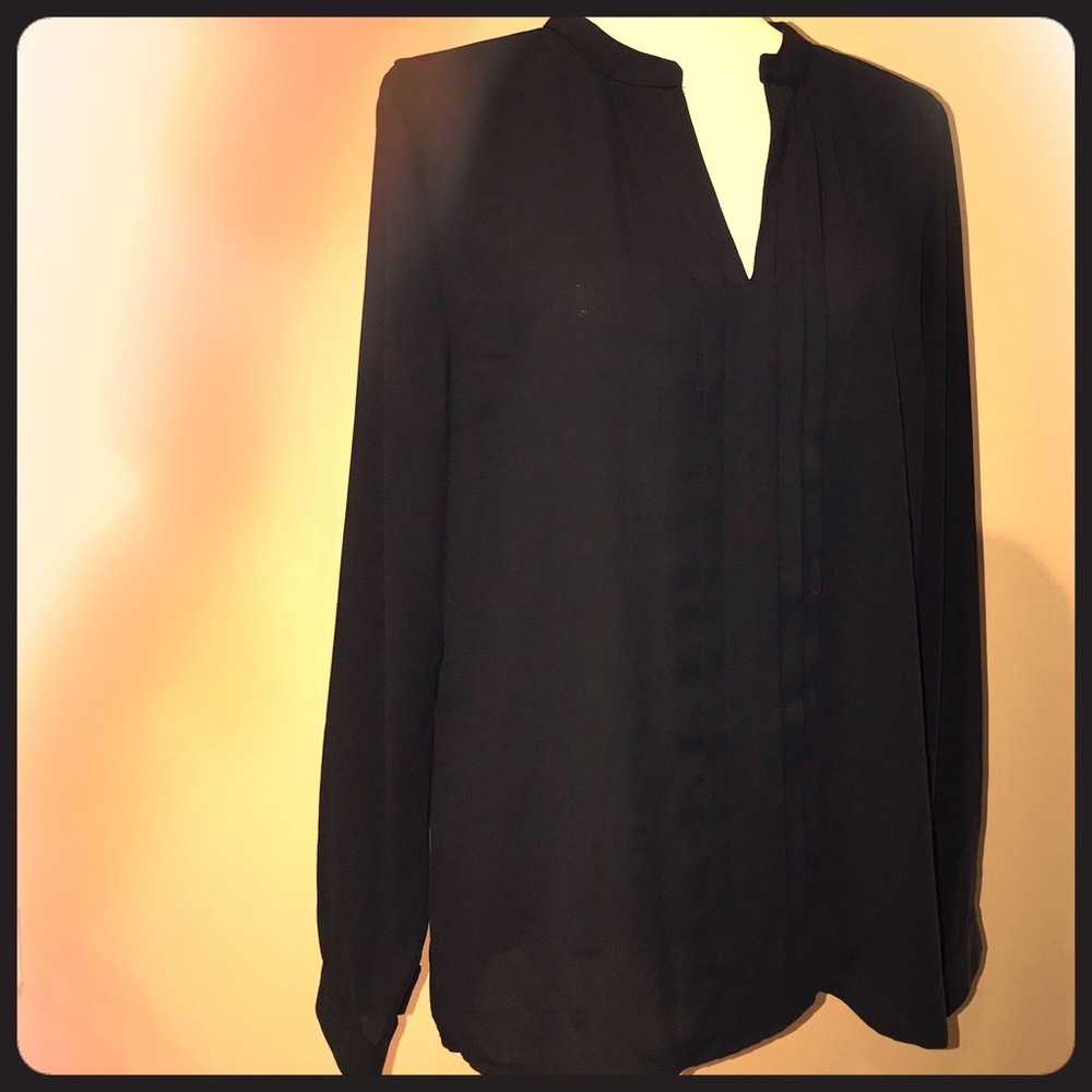 NWT 41Hawthorn Navy Blue Blouse